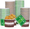 gisgfim Football Party 50Pcs Disposable 9 oz Paper Bowls, Durable Snack Cups for Sports Events, Game Day, Birthday Party Decorations...