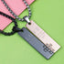 Wolentty Couple His Hers Distance Necklaces for Valentine's Day Gift...