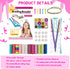 KIRADISE Charm Bracelet Making Kit Best Girls Gift Girls DIY My Friendship Loom String Bracelets Making Kit Bracelet Maker Bracelets Kits Jewelry ...