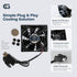 Coolerguys Single USB Fan for PlayStation, Xbox, Receivers, Roku (80mm)...