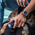 Small Clip-On Holder Carabiner designed to fit a U Mini Speaker, Portable, Travel-Friendly, Clear, Water Resistant, Durable, Speaker not included...
