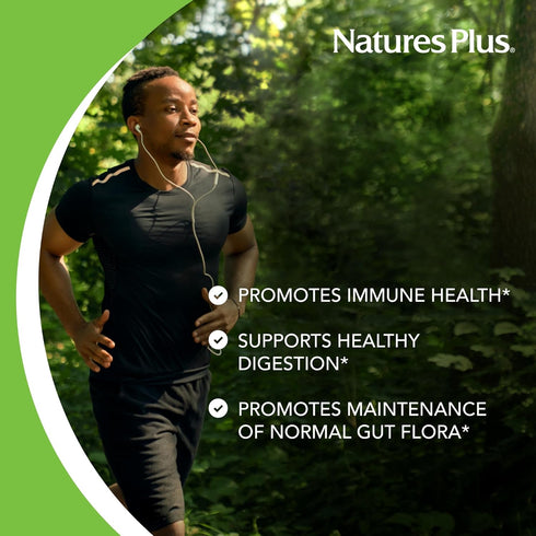 Natures Plus Acidophilus with Pectin - 90 Capsules - Probiotic Supplement with 1 Billion Viable Cells & Pectin - Vegan, Gluten Free - 90 Servings...