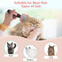 Slicker Brush, PETPAWJOY Dog Brush Gently Cleaning Pin Brush for Shedding Dog Hair Brush for Small Dogs Puppy Yorkie Poodle Rabbits Cats-Pink...