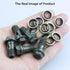 Banjo Bolts Brake Fitting Adapter M10x1.25 with M10 Copper Washers Aftermarket Replacement Parts Compatible for Brake Caliper Master Cylinder....