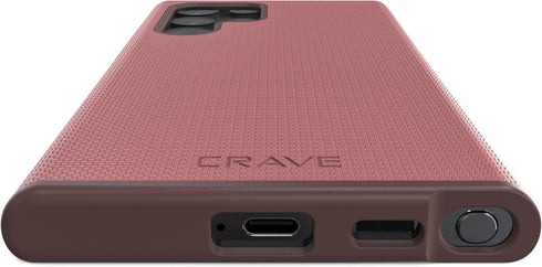 Crave Dual Guard for Samsung Galaxy S22 Ultra Case, Shockproof Protection Dual Layer Case for Samsung Galaxy S22 Ultra, S22 Ultra 5G - Berry...