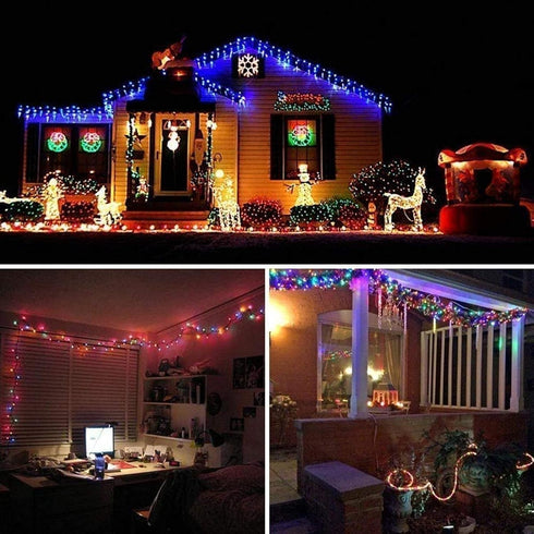 Solar Rope Lights,100 LEDs 33ft/10M Waterproof Solar String Copper Wire Light,Outdoor Rope Lights for Garden Yard Path Fence Tree Wedding Party De...
