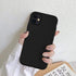 DEENAKIN Compatible with iPhone 11 Case with Screen Protector, Silicone Gel Rubber Bumper Cover,Slim Fit Shockproof Protective Phone Cover Black...