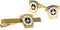 Mark Keystone Tie Bar Clip Cufflinks Masonic Combo Pack...