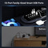USB Charging Station Charging Station 50w10A 10-Port USB Charger, Multiport USB Charger Station Hub, Compatible with iPhone, Galaxy, iPad Tablet, ...