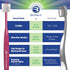 Brilliant Oral Care Adult Toothbrush with Soft Bristles, Round Head, and All-Around Clean for Teeth and Gums, Clear, 3 Pack...