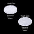 JANYUN 1008pcs Self Adhesive Dots,2/5" 10mm Diameter Sticky Dots Back Dots Hook and Loop Tapes White Classroom Office Home...