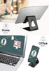 Cell Phone Stand for Desk, Desktop Phone Holder, Aluminum Mobile Phone Stand for iPhone 15 14 13 12 pro Mini 11 X Xr Xs max 8 7 6 6s Plus Samsung ...