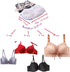 Bra Washing Bags for Laundry,6 Pcs Large bra laundry bags for washing machine,Fits for A-D Cups Bras Anti Deformation Bra Washing Bag(Blue)...