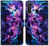Case for Galaxy A21, Purple Mandala Galaxy Sky Leather Flip Case Wallet Cover with Card Slot Holder Kickstand for Samsung Galaxy A21 2020...