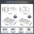 102 Pack Clips Office Supplies 50 Pcs House Shaped Paper Clips 50 Pcs Key Shaped Wire Paper Clip with 2 Pcs Clear Storage Box for Agent Office Hom...