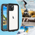 Waterproof iPhone 13 Case - Full Protection iPhone 13 Waterproof Phone case 6.1 Inch Shockproof Dustproof with Built in Screen Protector and Lanya...