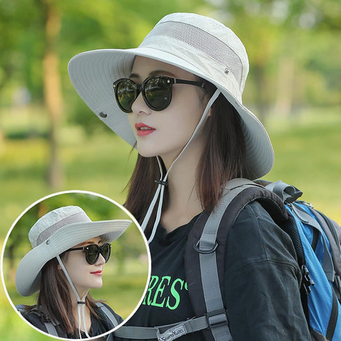 Sun hat UV Cut Outdoor hat Sun Hat for - Gardening/Garden Hat - Wide Brim Summer Cap, Fishing & Beach Travels...