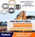 1543273C1/G109423 Hydraulic Cylinders Seal Kit Fits for Case Backhoe Loader Cylinder Universal Repair Packings (Rod 2” & Bore 4”) 10 PCS/Kit...