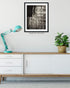 Look Up, Get Up, But Never Give Up - Football Wall Art Decor Print - unframed artwork printed on photograph paper...