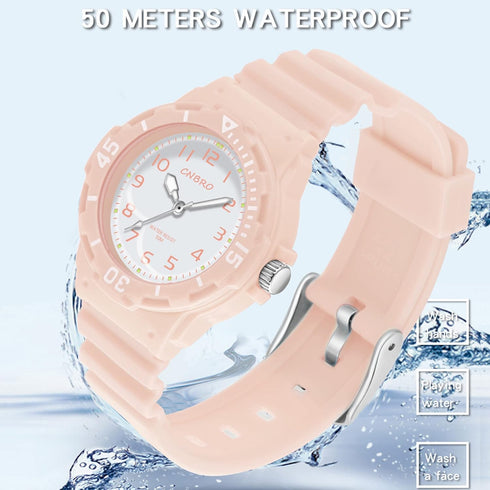 Women's Watch Sport Waterproof Watches Nurse Minimalist Simple Analog Watch Casual Ladies Watch Rose Gold Pink...