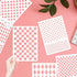 6 Pieces Polka Dots Harlequin Checks Stencils Circle Stencils for Drawin, Painting Stencils for Painting on Wall Tile Wood DIY Art Home Decor, 8.3...