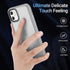 for iPhone 11 Phone Case, Shockproof for iPhone 11 Case, Military Grade Drop Protection, Protective Hard Back Slim Translucent Case for iPhone 11 ...