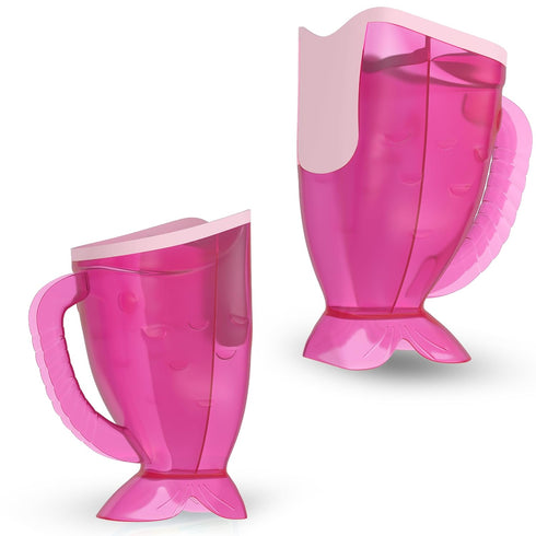 Pink Baby Rinser Cup and Bath Pail - Tear-Free, Non-Toxic, BPA-Free Accessory for Kids of All Ages - Provides Gentle, Safe, Enjoyable Bathing...