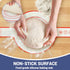 2 Pieces Silicone Bread Sling for Dutch Oven, Non-stick and Easy to Clean Reusable Bread Baking Mat with Long Straps, Heat Resistant Dutch Oven Li...