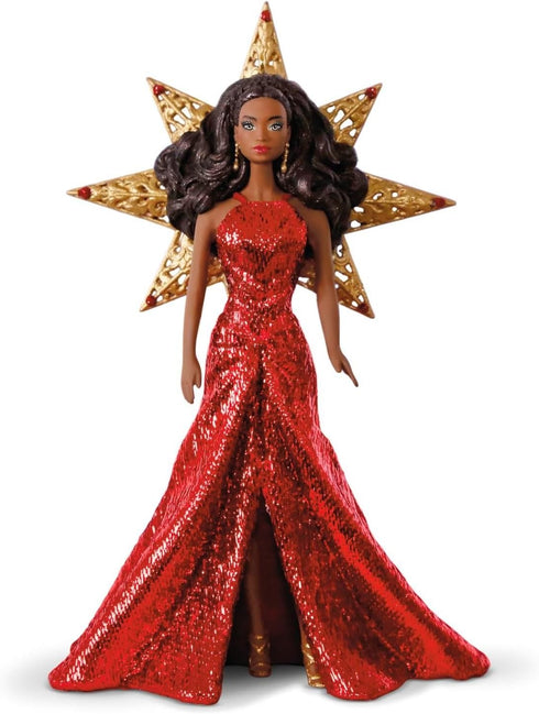 Hallmark Keepsake Christmas Ornament, Year Dated 2017 Holiday Barbie Doll Ornament...