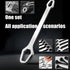Multifunctional Wrench Self-Tightening Adjustable All-Wrench, 8-22mm Double-Headed Wrench for Outdoor Riding or Home Auto Repair...