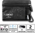 Lanyard Pouch Coin Purse Wallets Hoodswop Id Holder Keychain Zip Id Case Card Holder Wallet for Men Women Small Zippered Coin Pouch For Boys(black...