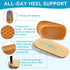 Heel Cushions for Heel Pain, Heel Inserts for Shock Absorption, Heel Lifts for Achilles Tendonitis and Bone Spur, Foot Pain Relief for Women & Men...