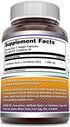 Amazing Formulas L-Ornithine 1500 Mg Per Serving Veggie Capsules Supplement | Non-GMO | Gluten Free | Made in USA (120 Count)...