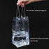 Ice Wine Bag Portable Collapsible Clear Wine Pouch Cooler with Handle for Party,Outdoor,Champagne,Cold Beer,White Wine,Chilled Beverages,Iced Drin...
