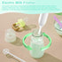 Portable Electric Baby Bottle Brush Cleaner Kit With Automatic Electric Bottle Brush,Nipple/Straw Cleaner,Electric Stirrer and Drying Rack,Waterpr...