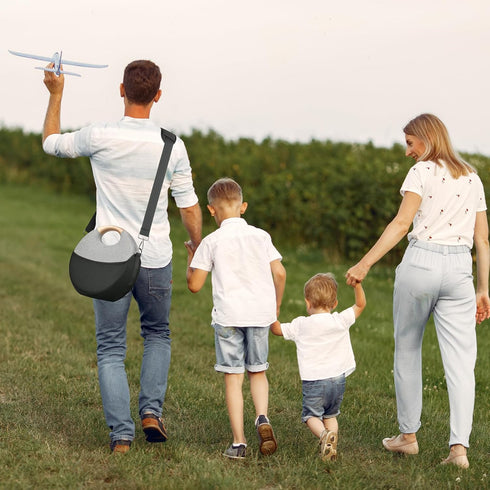 TXEsign Travel Carrying Cover Case for Harman Kardon Onyx Studio 6 Wireless Bluetooth Speaker, Soft Mesh Case Speaker Carrying Bag Cover with Adju...