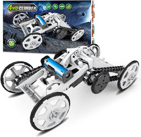 STEM Kits for Kids, 4WD Climbing Vehicle STEM Projects for Kids Ages 8-12 | Electronics Circuits Engineering and Science Experiments for Teens | D...