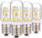 LED Microwave Appliance Light Bulb for Refrigerator Range Hood Over Stove Equivalent 40W Incandescent Bulb E17 Intermediate Screw Base 120V 3W 360...
