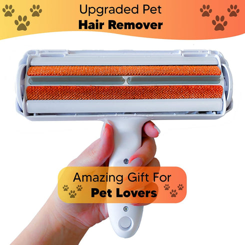 Pret & Lively Pet Hair Remover Roller, Dog and Cat Fur Remover, Furniture, Reusable, Carpets, Clothing, Car, Couch, Home...