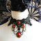 Cathercing Halloween Gothic Black Choker Necklace for Women Vampire Red Choker Vintage Halloween Vampire Accessories Jewelry Costume Cosplay Party...