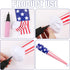 4 Pcs American Flag Inflatable Baseball and Baseball Bat,Blow Up Baseball Bat Beach Ball,Sports Theme Baseball Party Favors for Kids Adult Pool Be...