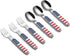 Annova Kids Silverware 6 Pieces Stainless Steel Children's Flatware Set 3 x Forks, 3 x Dinner Spoon Plastic Handle, Toddler Utensils Without Knive...