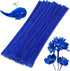 100 Pieces Pipe Cleaners Chenille Stem, Blue Pipe Cleaners Set for DIY Arts Crafts Decorations, Chenille Stems (Blue)...