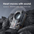 Portable Bluetooth Speaker with Lights, Transparent Wireless Mini Bluetooth Speaker with TWS, Perfect Small Speaker HD Sound and Bass for Office, ...