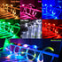 Solar Rope Lights Outdoor String Lights, 16.5 Ft 50 LED Tube Light Waterproof Copper Wire Fairy Lights for Garden Fence Yard Christmas Wedding Par...