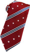 KOOELLE Mens American Flag Necktie Stars & Striped Jacquard Tie for Patriotism...