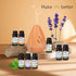 Essential Oils by INSSTTY 100% Pure Oils kit- Top 8 Aromatherapy Oils Gift Set-8 Pack, 10ML(Eucalyptus, Lavender, Lemon Grass, Orange, Peppermint,...