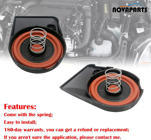 Valve Cover Cap PCV with Membrane N18 Engine Replacement for 2010-2016 MINI Cooper S R55 R56 R57 R58 R59 R60 R61 1.6L 11127646552 11127603390...