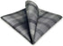 S&W SHLAX&WING Ties for Men Necktie Gray Check Extra Long Matching Pocket Square...
