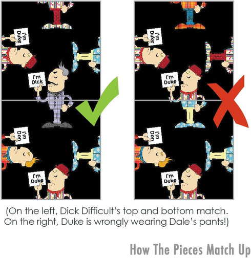 Meet Your Match - The Fun & Challenging 9-Piece Puzzle/Game/Brainteaser...
